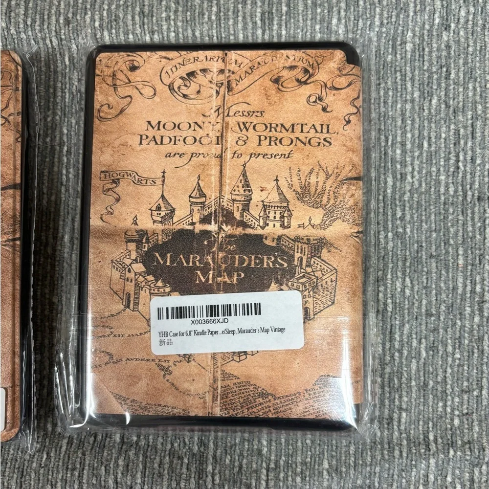 Harry potter’s marauder's map kindle paperwhite 5 case 6.8 inch